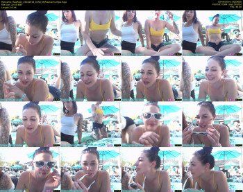 RaeRiley — 4 minute MyFreeCams cam capture, 480p, Apr 25, 2019
