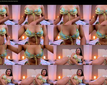 danielasanders — 5 minute Chaturbate female cam capture, 720p, Jul 12, 2019