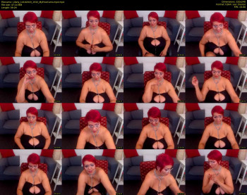 Libely — 40 minute MyFreeCams cam capture, SD, Oct 14, 2019