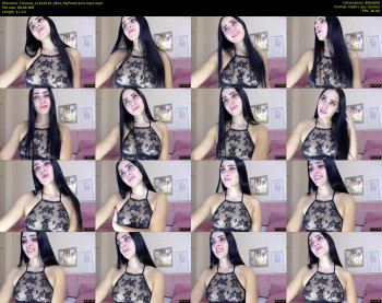 Floured — 12 minute MyFreeCams cam capture, 480p, Oct 21, 2019