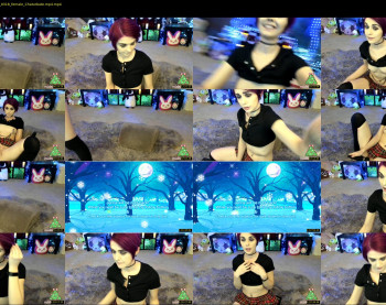midnightpixie — 105 minute Chaturbate female cam capture, 720p, Dec 3, 2019