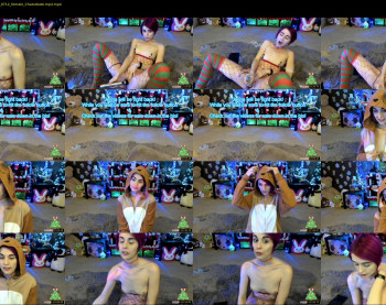 midnightpixie — 105 minute Chaturbate female cam capture, 720p, Dec 24, 2019