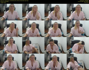 queensinner — 39 minute Chaturbate female cam capture, 480p, Jan 21, 2020