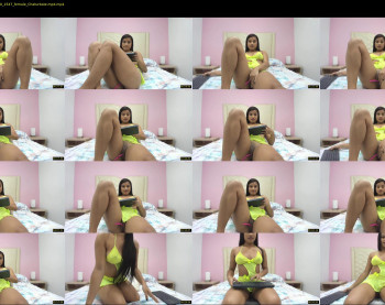 danielasanders — 8 minute Chaturbate female cam capture, 720p, Feb 5, 2020