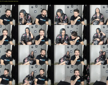 roughromantics — 8 minute Chaturbate couple cam capture, 720p, Feb 25, 2020