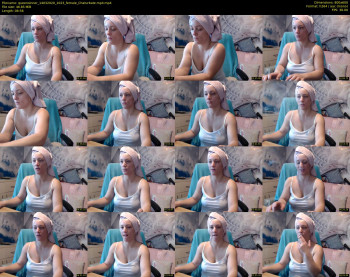 queensinner — 9 minute Chaturbate female cam capture, 480p, Mar 14, 2020