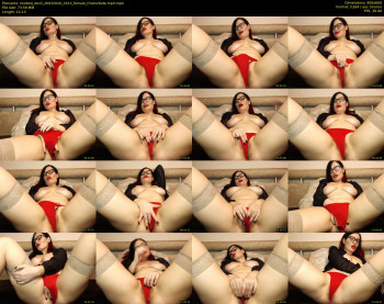 modest_devil — 15 minute Chaturbate female cam capture, 480p, Mar 20, 2020