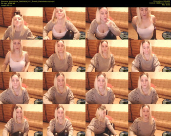 queensinner — 21 minute Chaturbate female cam capture, 480p, Mar 29, 2020