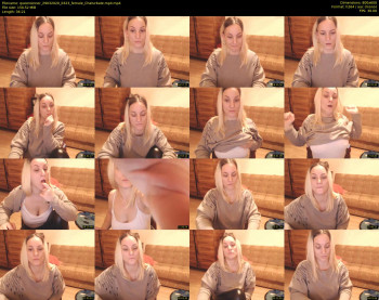 queensinner — 37 minute Chaturbate female cam capture, 480p, Mar 29, 2020