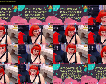 pyrowayne — 54 minute Chaturbate female cam capture, 720p, Jun 10, 2020