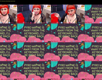 pyrowayne — 5 minute Chaturbate female cam capture, 720p, Jun 11, 2020