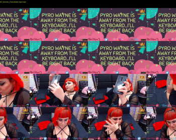 pyrowayne — 53 minute Chaturbate female cam capture, 720p, Jun 12, 2020