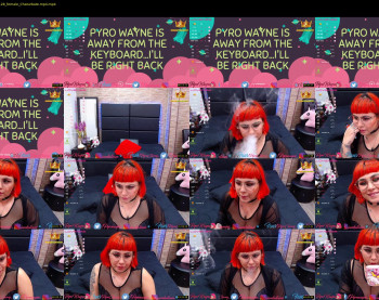 pyrowayne — 53 minute Chaturbate female cam capture, 720p, Jun 14, 2020
