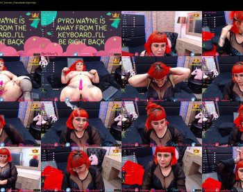 pyrowayne — 54 minute Chaturbate female cam capture, 720p, Jun 14, 2020