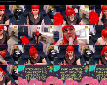 pyrowayne — 53 minute Chaturbate female cam capture, 720p, Jun 19, 2020