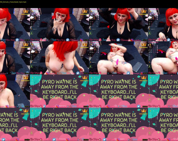 pyrowayne — 53 minute Chaturbate female cam capture, 720p, Jun 20, 2020