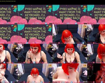 pyrowayne — 53 minute Chaturbate female cam capture, 720p, Jun 22, 2020