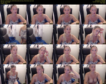 queensinner — 34 minute Chaturbate female cam capture, 480p, Jul 3, 2020