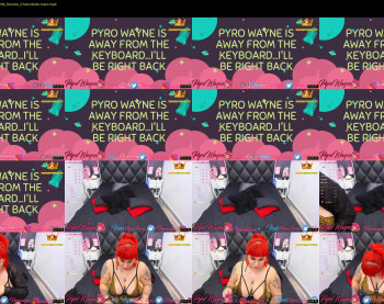 pyrowayne — 10 minute Chaturbate female cam capture, 720p, Jul 5, 2020