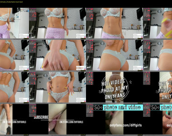 diffgirls — 4 minute Chaturbate female cam capture, 1080p, Jul 9, 2020