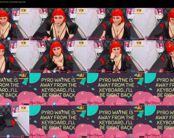 pyrowayne — 54 minute Chaturbate female cam capture, 720p, Jul 12, 2020