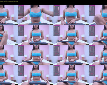 danielasanders — 3 minute Chaturbate female cam capture, 720p, Jul 14, 2020