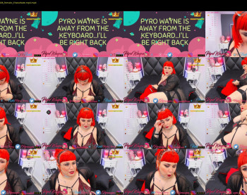 pyrowayne — 68 minute Chaturbate female cam capture, 720p, Jul 20, 2020