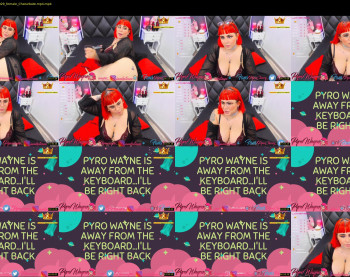 pyrowayne — 54 minute Chaturbate female cam capture, 720p, Aug 3, 2020