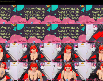 pyrowayne — 54 minute Chaturbate female cam capture, 720p, Aug 3, 2020