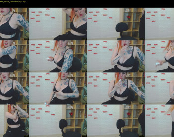 temptingfox — 9 minute Chaturbate female cam capture, 720p, Aug 24, 2020
