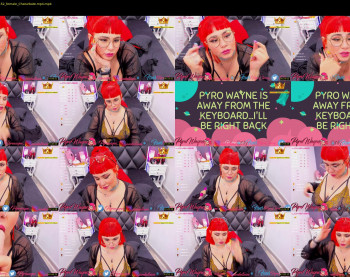pyrowayne — 54 minute Chaturbate female cam capture, 720p, Aug 27, 2020