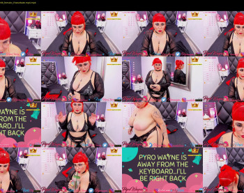 pyrowayne — 55 minute Chaturbate female cam capture, 720p, Aug 29, 2020
