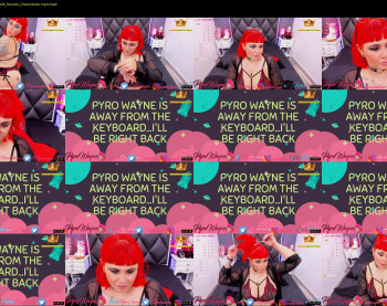 pyrowayne — 54 minute Chaturbate female cam capture, 720p, Aug 31, 2020