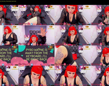 pyrowayne — 54 minute Chaturbate female cam capture, 720p, Sep 2, 2020