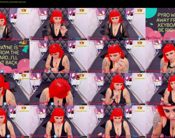 pyrowayne — 54 minute Chaturbate female cam capture, 720p, Sep 2, 2020
