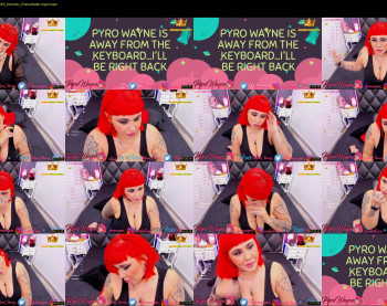 pyrowayne — 76 minute Chaturbate female cam capture, 720p, Sep 2, 2020