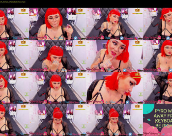 pyrowayne — 54 minute Chaturbate female cam capture, 720p, Sep 3, 2020