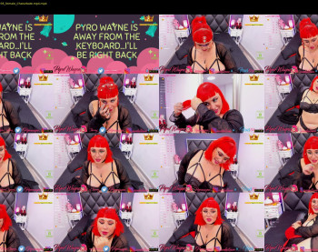 pyrowayne — 54 minute Chaturbate female cam capture, 720p, Sep 3, 2020