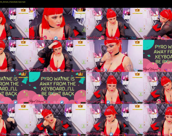 pyrowayne — 54 minute Chaturbate female cam capture, 720p, Sep 4, 2020