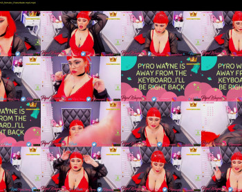 pyrowayne — 54 minute Chaturbate female cam capture, 720p, Sep 4, 2020