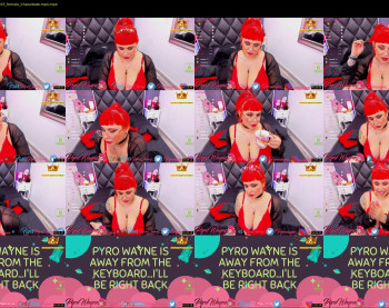 pyrowayne — 54 minute Chaturbate female cam capture, 720p, Sep 4, 2020