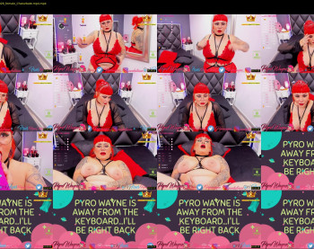 pyrowayne — 57 minute Chaturbate female cam capture, 720p, Sep 6, 2020