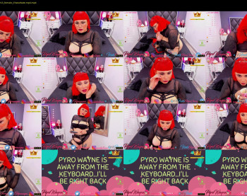 pyrowayne — 54 minute Chaturbate female cam capture, 720p, Sep 7, 2020