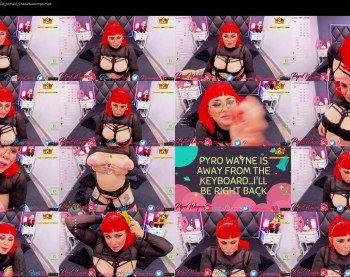 pyrowayne — 54 minute Chaturbate female cam capture, 720p, Sep 7, 2020