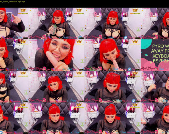 pyrowayne — 54 minute Chaturbate female cam capture, 720p, Sep 7, 2020