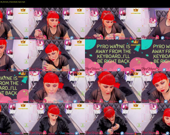 pyrowayne — 54 minute Chaturbate female cam capture, 720p, Sep 10, 2020