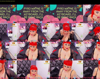 pyrowayne — 54 minute Chaturbate female cam capture, 720p, Sep 14, 2020