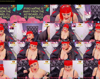 pyrowayne — 54 minute Chaturbate female cam capture, 720p, Sep 14, 2020