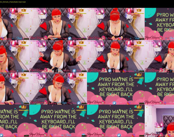 pyrowayne — 55 minute Chaturbate female cam capture, 720p, Sep 20, 2020