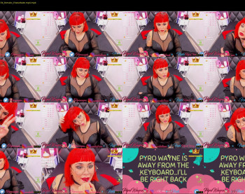 pyrowayne — 54 minute Chaturbate female cam capture, 720p, Sep 21, 2020